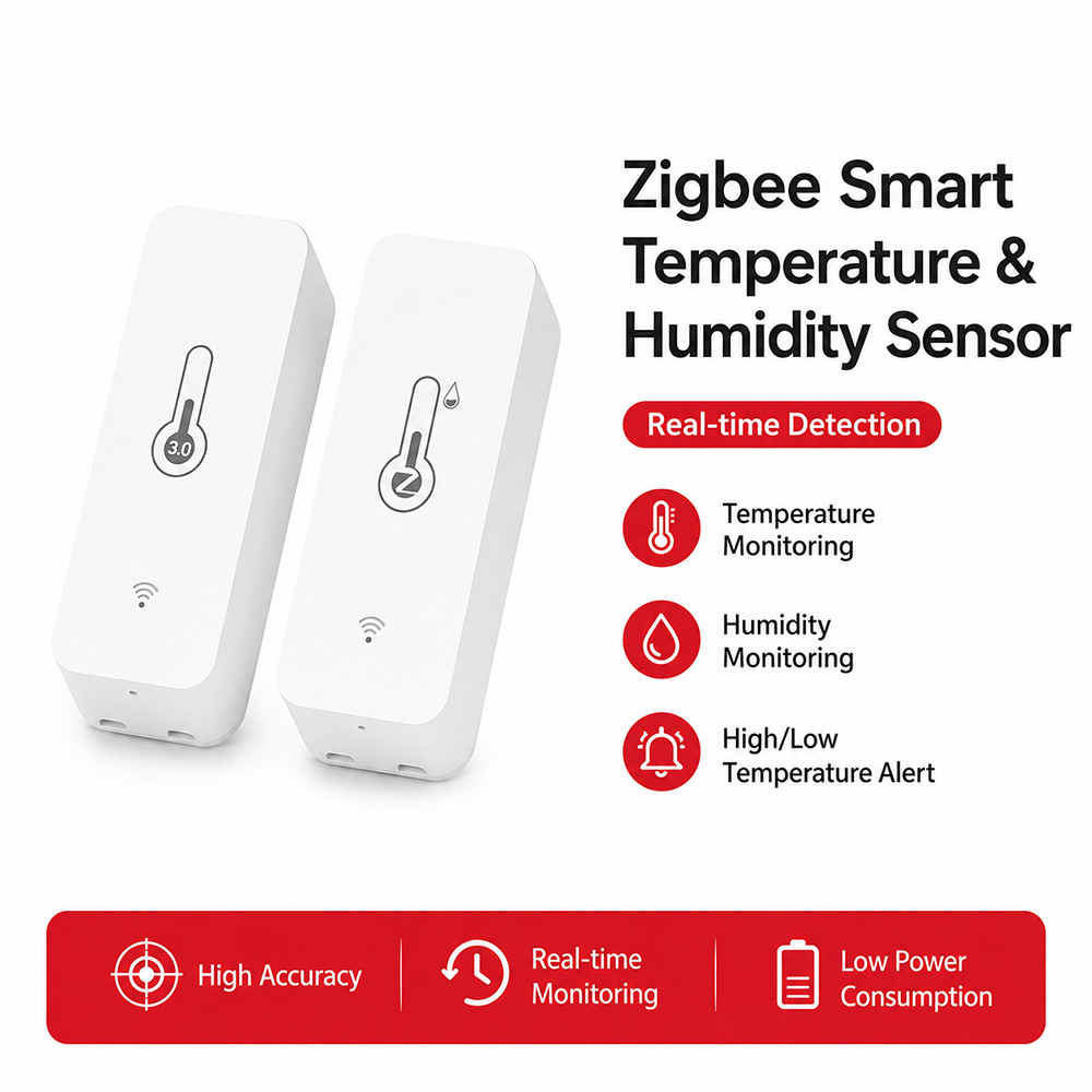 Zigbee Temperature Humidity Se - огляд і ціна Digital Hygrometer Probe