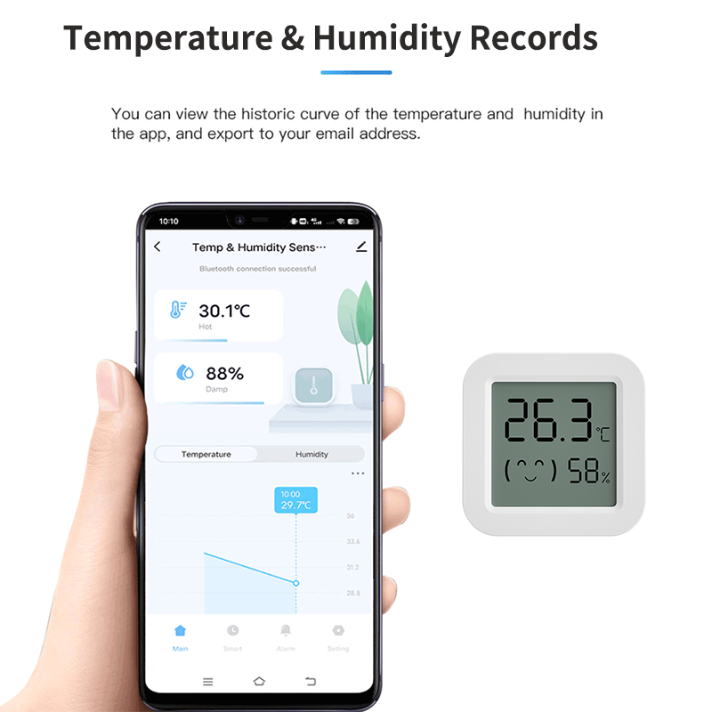 Tuya Temperature Humidity Sens - огляд і ціна Digital Hygrometer Probe